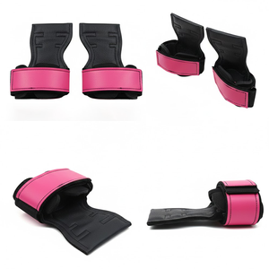 Poignées de musculation antidérapantes en caoutchouc durable pour soulever des poids lourds et entraînement en salle de sport, équipement de calisthénie - Product Image 5