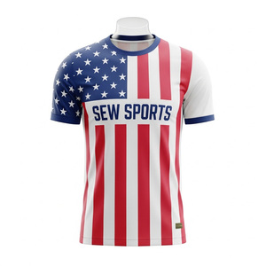 mens soccer jerseys custom sublimation soccer jersey wholesale Polyester Summer Soccer Jersey Adult Team Soccer Jersey - Product Image 1