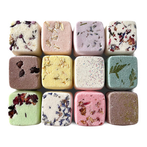 Marque privée Ensemble de vapeur de douche d'aromathérapie à la lavande naturelle Comprimés de vapeur de bombe de douche pétillants bio au Vietnam - Product Image 1