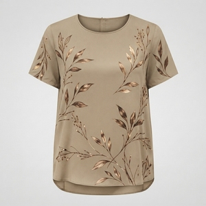 Nouveaux T-shirts décontractés pour femmes, personnalisables, de haute qualité, 190 g, été, confortables et doux, vente en gros à prix réduit - Product Image 5