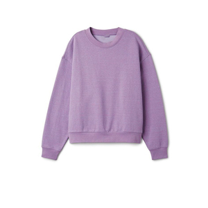 <b>Top</b> Quality Women's Crew Neck Sweatshirt Solid <b>Pink</b> 100% Cotton Knitted <b>Long</b> <b>Sleeve</b> Autumn Casual Style 2026 - Product Image 4