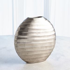 แจกันดอกไม้อลูมิเนียมสไตล์เครื่องเงินพรีเมียม ตกแต่งโต๊ะสไตล์โมเดิร์นร่วมสมัย สำหรับบ้าน ห้องนั่งเล่น ห้องรับประทานอาหาร ราคาประหยัด - Product Image 5