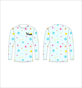 Chemise à manches longues personnalisée à motifs pour hommes, vêtements de sport athlétiques à sublimation intégrale, tissu respirant, vente en gros en usine - Product Image 1
