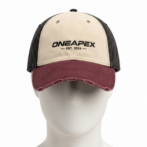 Gorra Trucker de 6 Paneles, Lona, Color en Contraste, Logotipo Bordado, Ajustable, Unisex, Estilo Casual - Product Image 5
