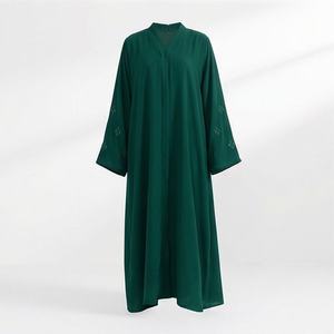 Abaya Musulmana, Todas las Tallas y Colores Disponibles, Nuevo Estilo, Vestido Islámico para Mujer, Ropa de Moda Personalizada al por Mayor - Product Image 1