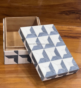 Luxury Handcrafted MDF <b>Square</b> UV Printed Photo <b>Frame</b> Bone Inlay Elegant Home Decor Storage Gift Organizer Multi-Purpose Unique - Product Image 4