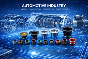 ซีลน้ำมัน ASA ซีลน้ำมันแบบหมุน NBR/FKM และสแตนเลส -30C ถึง 200C สำหรับยานยนต์และเครื่องจักรอุตสาหกรรม ได้รับการรับรองมาตรฐาน ISO - Product Image 5