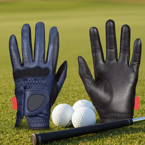 Gants de golf en cuir véritable Cabretta Vantrex Industries, ajustement parfait, antidérapants, fermeture à enfiler, logo personnalisé, unisexe, vente en gros - Product Image 1