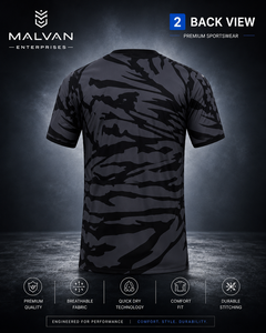 T-shirt unisexe pour homme de qualité supérieure, 100% jersey polyester, 200 grammes, design imprimé vierge, respectueux de l'environnement - Product Image 2