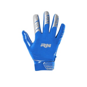 2023 nueva llegada diseño personalizado agarre Palma y cuero moderno Unisex fútbol receptor guantes con Material de alta calidad - Product Image 5