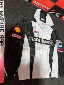 Manufacturer Custom Men Lightweight Waterproof Windproof Nylon <b>Zip</b> <b>Up</b> Jackets Hoodies Nylon Windbreaker Jackets - Product Image 4