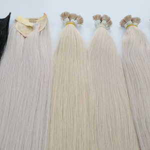 Tendance chaude en vrac 100% extensions vietnamiennes slaves vierges vague naturelle doux soyeux sans produit chimique coloré 100% extensions humaines - Product Image 1