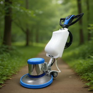 Nettoyeur de sols et polisseuse de carreaux commerciaux de 17 pouces, machine à vapeur - Product Image 3