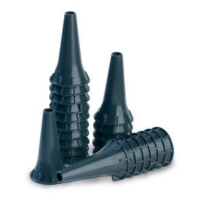 Spéculums auriculaires jetables gris 2,5 mm, embouts d'otoscope à usage unique, accessoires d'examen auriculaire hygiéniques de qualité médicale - Product Image 1