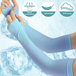 Mangas de brazo duraderas para deportes al aire libre, resistentes al sudor, elásticas, para correr, senderismo, ciclismo y entrenamiento físico - Product Image 4