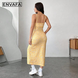 Robe d'été pour femmes, robes florales, robes élégantes pour femmes, robe de cocktail, vêtements pour femmes, robe personnalisée - Product Image 3