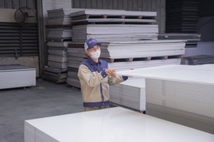 Pitech แผ่นผนังพีวีซีหนา1220x2440มม. วัสดุแผ่นพลาสติกเซลูก้าทนทานขายดีที่สุดสำหรับใช้ตกแต่ง - Product Image 6