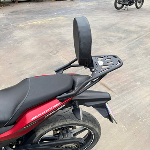 Accesorios para Motocicletas M-Biker, Placa Protectora con Respaldo para Pasajero para Yamaha MT-15, Acero con Recubrimiento en Polvo, Diseño Clásico - Product Image 2