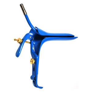 Espéculo Vaginal Graves de Acero Inoxidable con Recubrimiento Azul, Reutilizable, Certificado por Blush Surgical - Product Image 5