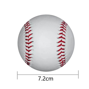 Pelota de Béisbol y Sóftbol de 9 Pulgadas para Competición Oficial, Suave y Dura, Cómoda, Hecha de PU con el Mejor Material - Product Image 4