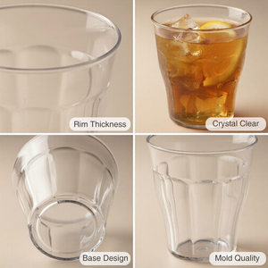 [Holar] Vaso de Plástico Tritan de 7oz, Irrompible, Libre de BPA, Fabricado en Taiwán, para Catering y Hostelería - Product Image 4