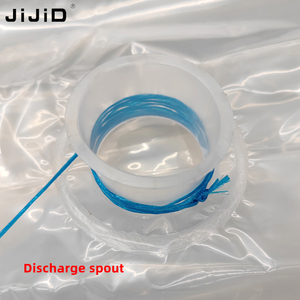Sac de Doublure Transparent en PE de Qualité Alimentaire JIJID 500L 1000L pour Conteneurs IBC avec Ports d'Entrée et de Sortie, Doublure en PE Sans Lavage pour Conteneurs en Plastique - Product Image 5