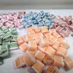 Gomitas de Fruta en Rollo Pop Tik <span class=keywords><strong>Tok</strong></span> Personalizadas OEM/ODM de Fábrica China, Nuevo Sabor a Cereza Ácida y Fresa - Product Image 5