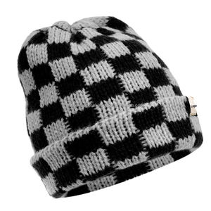 Nardon Apparel hombres Multicolor invierno cálido hilo mixto Waffle Knit Cuff Beanie sombrero gorro térmico con logotipo personalizado - Product Image 6