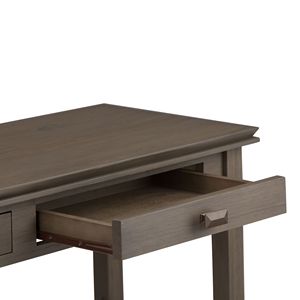 Tavolo Consolle Artigianale Grigio Stile Rustico - Product Image 2