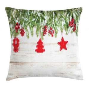 Housse de coussin en coton uni, douce et confortable, avec imprimé animalier de dessin animé, couleur blanche, personnalisable, prix de gros - Product Image 6