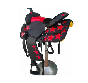 Western Barrel Synthetic Light <b>Weight</b> Horse Saddle Best For Comfortable Horse Ridding Equestrian Equine Products - Product Image 1