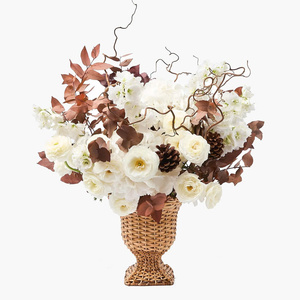 New collection table decorative <b>vase</b> make in Vietnam with scalloped design with OEM ODM color - Product Image 2