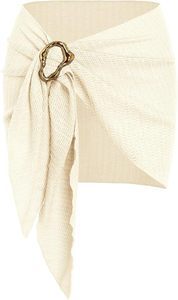 Women's See Through Beach Cover Up Chiffon <b>Sarong</b> Wrap for Swimwear and <b>Bikini</b> - Product Image 6