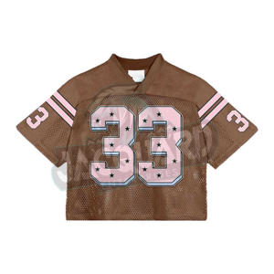 T-shirt en maille respirante avec logo personnalisé pour hommes, séchage rapide, polyester, vêtements de sport pour la course à pied, fournisseur en gros OEM - Product Image 3