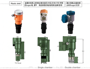 Transmetteur de niveau ultrasonique industriel OEM GUT806 4-20ma avec écran LCD pour la mesure du niveau de liquide - Product Image 6