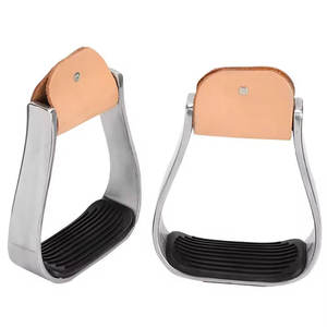 Estribos de Acero Inoxidable para Caballos, Equipo de Seguridad Ecuestre, Estribos en Oferta, Hechos en Pakistán - Product Image 1