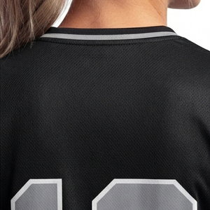 Maillot de lacrosse pour femmes personnalisé haute performance, maillot de lacrosse en mesh pour femmes, vêtements de sport haut de gamme, 100% polyester, maillots de lacrosse pour femmes - Product Image 4