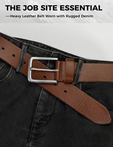 Cinturón de Cuero con Hebilla Automática de Diseño Simple, Cinturones de Moda para Hombre, Cinturón Masculino con Logotipo Personalizado de Fábrica - Product Image 6