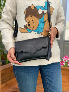 Nuevo diseño, bolsos de mano de cuero genuino para mujer, superventas, monedero multicolor, bolsos de hombro multiusos únicos con estilo para mujer - Product Image 2