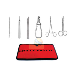 Ensemble de coupe-ongles et de pinces à ongles en acier inoxydable de qualité supérieure 5 en 1, kit de manucure et de pédicure de luxe très résistant - Product Image 2