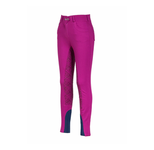 Pantalon d'équitation taille haute pour femme, longueur intégrale, avec fermeture éclair et poches, bleu marine, extensible dans quatre directions, 2026 - Product Image 4
