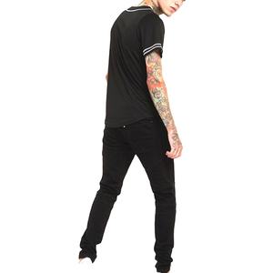 Maillots de baseball personnalisés pour hommes, tenue de baseball, prix abordable, maillot de baseball noir par sublimation - Product Image 2