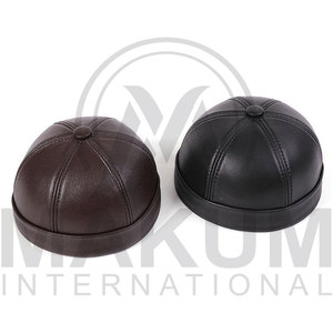 Leather <b>Cap</b> for Unisex Custom <b>Vintage</b> Baseball Hat Waterproof Embossed Finish for Casual Sports Travel Outdoor Winter Activities - Product Image 4