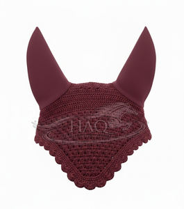 Protector de Orejas para Caballo, Antimosquitos, de Ganchillo, Insonorizante, Transpirable, para Montar a Caballo - Product Image 1