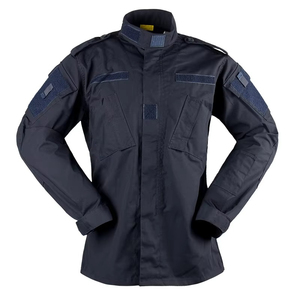 Conjunto de Camisa y Pantalones de Uniforme de Seguridad Unisex Azul Marino, Transpirable, de Poliéster, con Múltiples Bolsillos para Adultos - Product Image 5