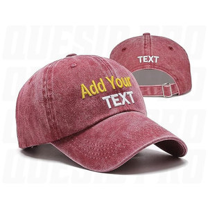 Custom Soft Baseball <b>Cap</b> Personalized Embroidered Golf <b>Hat</b> UPF50+ Design Your Own Logo Adjustable Cotton Sports <b>Cap</b> Men Women - Product Image 1