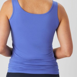 เสื้อกล้ามผู้หญิงสุดเก๋ปี 2026 ผ้าฝ้ายนุ่ม ผ้าซาตินรักษ์โลก น้ำหนัก 180 กรัม ทรงพอดีตัว พร้อมลายปัก สไตล์ลำลอง - Product Image 5