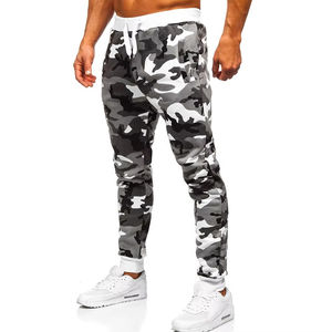 Prix de gros – Ensemble de survêtement personnalisé pour homme, 100 % coton respirant, imprimé, avec cordon de serrage - Product Image 4