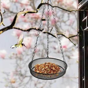 Decorative Outdoor Metal Bird Feeder <b>Garden</b> <b>Hanging</b> Patio Home Decoration - Product Image 5
