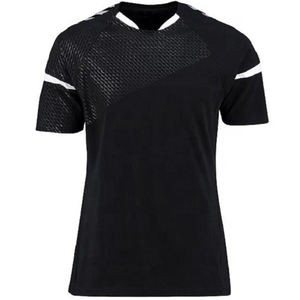 Maillot de football personnalisé et élégant grande taille, haute qualité, manches courtes, antibactérien, protection UV, fabriqué en usine pour la vente en ligne - Product Image 1